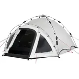 Qeedo Quick Oak Dark Series Campingzelt mit abgedunkelter Schlafkabine, nachtschwarz - Sekundenzelt mit Quick-Up-System stabil & wasserdicht, ideal für Camping & Festival, Komfort-Zelt für 3 Personen