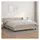 vidaXL Boxspringbett Matratze Cappuccino-Braun 180x200 cm Kunstleder