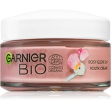 Garnier Bio Rosy Glow 3in1 Nährende Tagescreme für schlaffe Haut 50 ml