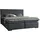 Collection AB Boxspringbett COLLECTION AB "30 Jahre Jubiläums-Modell Athena", grau (anthrazit), B:193cm L:208cm, Holzwerkstoff, Spanplatte, Komplettbetten, Boxspringbett, in H2,H3 & H4, wahlweise mit LED-Leiste
