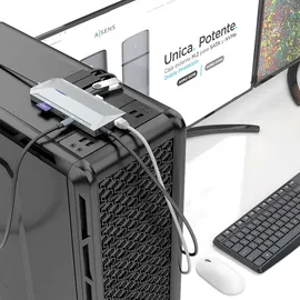 AISENS ASUC-12P005-GR Usb-c-dock - Grey