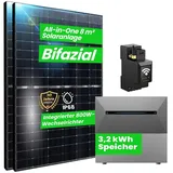 Campergold 2000W Komplettset Photovoltaikanlage All-In-One 8m2 inkl. 3,2 kWh Anker SOLIX Solarbank E1600 PRO mit Smarter Zähler