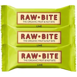 Rawbite Frucht- & Nussriegel mit scharfer Limette