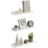 Songmics Wandregale-Set weiß 38,0 x 10,0 x 5,0 cm, 1 St.