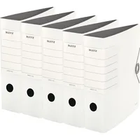 Leitz Ordner Solid A4 Kunststoff 82mm weiß Packung mit