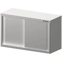 Stalgast Hängeschrank mit Schiebetüren, 1100x400x600 mm, verschweißt