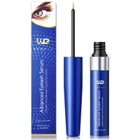 Wimpernserum ohne Hormone Lash Serum: Hormonfrei natürliches Wimpernserum für schnelleres Wimpernwachstum vollere und längere Wimpern vegan (Elektrisches Blau)