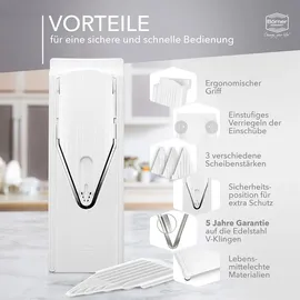 Boerner Pharma Gemüsereibe V3 Basis Set 1-tlg. Weiß