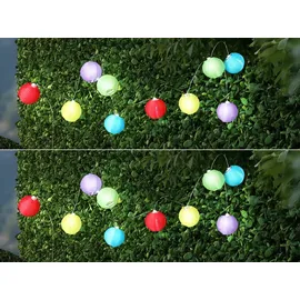 meine wunschleuchte Lichterkette Kunststoff 3 m 2er Set mehrfarbig