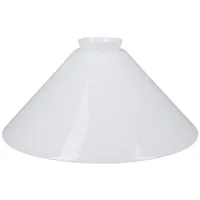 H4L Schusterschirm Opal Weiß Ø 257mm Lampenglas E27 Ersatzglas