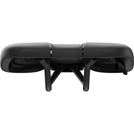 SQlab 612 ERGOWAVE 2.1, ergonomischer Rennradsattel in schwarz, 16 cm