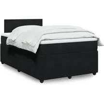 vidaXL Boxspringbett 180 x 200 cm Schwarz