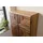 MASSIVMOEBEL24.DE Vitrine LYON 90 x 40 x 180 cm Beige
