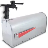 BITUXX US Mailbox Silber