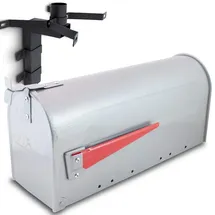 BITUXX US Mailbox Silber