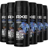 Axe Deodorant Bodyspray Anarchy for Him - 6 x 150ml