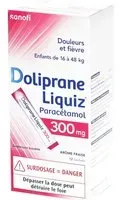 Doliprane Liquiz® 300 mg Suspension(S) Buvable(S) 12 pc(s)