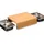 KESPER Schneidebrett-Set Bambus 3-tlg. 35 x 29 x 9,5 cm Braun