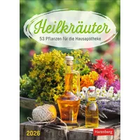 Harenberg Heilkräuter Wochenkalender 2026 - 53 Pflanzen für die