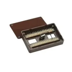 ABUS VT4100B Lötverteiler 32 polig AP VdS-C braun Alarmanlage