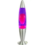 Blulaxa LED Lavaleuchte Rosa/Lila