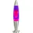 Blulaxa LED Lavaleuchte Rosa/Lila