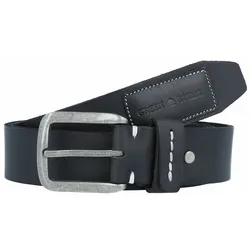 Greenburry Belt Gürtel Leder schwarz 125 cm