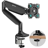 ONKRON Monitorhalterung G100-B für VESA TFT, Tisch-Befestigung, schwarz