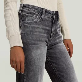 G-Star Iggie Straight Jeans faded scoria grey | Grau - Damen / 30-28