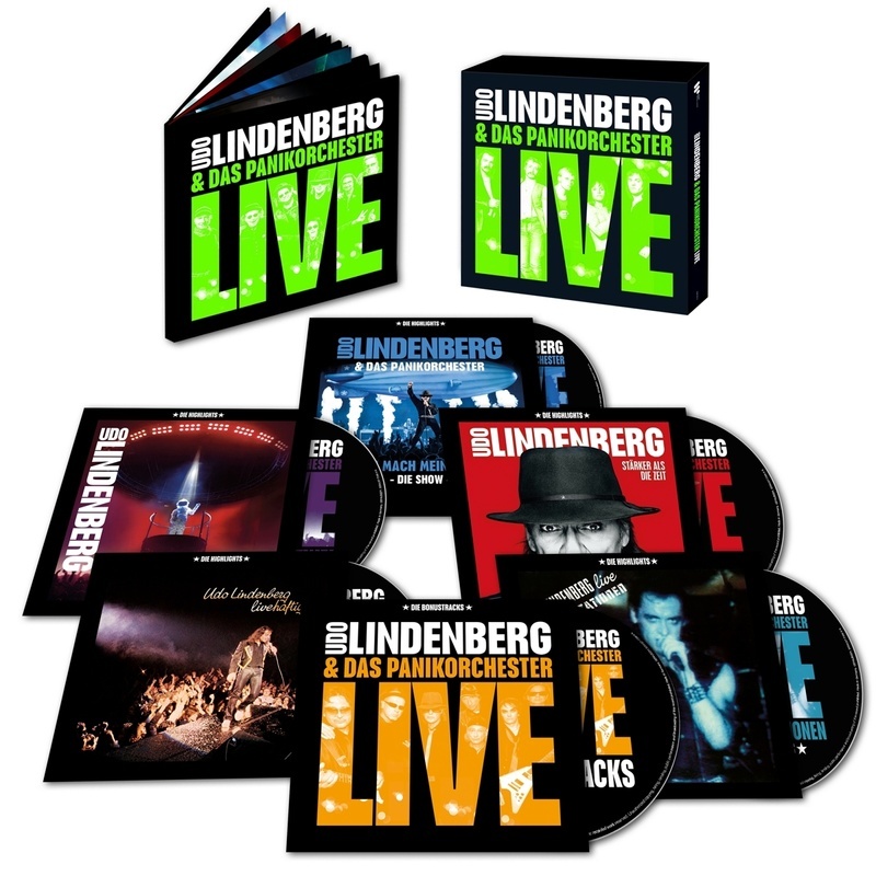 Live (6CD-Box) - Udo Lindenberg & Das Panik-Orchester. (CD)