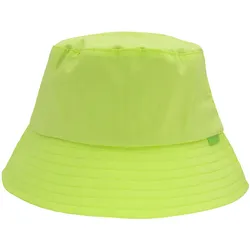 Sonnenhut CHILLOUTS "Ballina Hat", Damen, Gr. L/XL, grün (neon grün), Canvas, Kunstfaser, unifarben, casual, Hüte, mit formbeständigen Eigenschaften