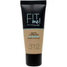 Maybelline Fit Me Matt&Poreless Foundation 312 golden 30 ml