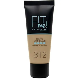 Maybelline Fit Me Matt&Poreless Foundation 312 golden 30 ml
