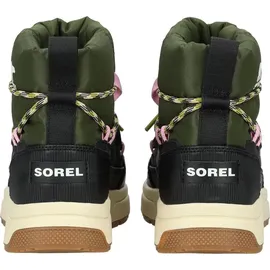 Sorel Whitney III Slip-ON WP Mode-Stiefel, Utility Green, Black, 39 EU