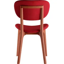 Home Affaire Stuhl COZY Polyester rot