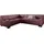 DOMO collection Ecksofa »Norma, moderne Armlehnen, zeitlos und elegant, L-Form«, wahlweise mit Bettfunktion rot