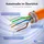 HB-Digital CAT7 Kabel Verlegekabel Ethernet Datenkabel Installationskabel S/FTP AWG23 LSZH orange