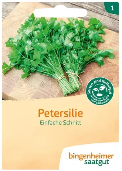 Bingenheimer Saatgut Petersilie Glatte Einfache bio