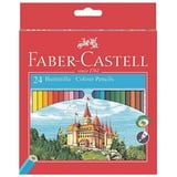 Faber-Castell CASTLE Buntstifte farbsortiert, 24