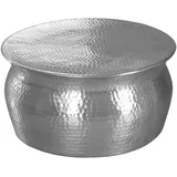 MID.YOU Couchtisch Ø silber