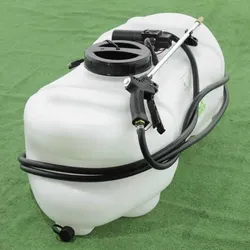 GeoTech CZ60A - Tank für Spritzanwendungen für Rasentraktoren - Pumpe 12 V - 60 l