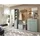 Innostyle BARI Garderobenschrank 78 x 38 x 202 cm Schilfgrün