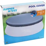 Summer Waves Poolabdeckung blau rund 244 cm