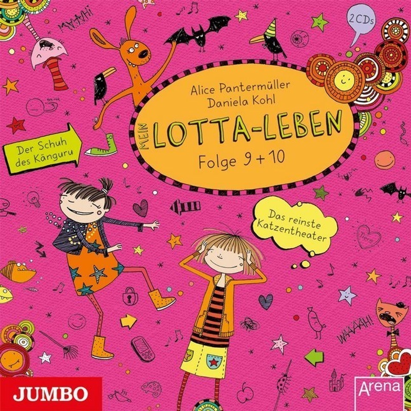 Mein Lotta-Leben - Das Reinste Katzentheater / Der Schuh Des Känguru,2 Audio-Cds - Alice Pantermüller (Hörbuch)