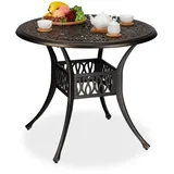 Relaxdays Relaxdays, Gartentisch + Balkontisch, Gartentisch (90 cm)