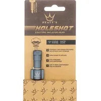 Peaty's Holeshot CO2-Infrator Pumpenkopf grau