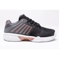 K-Swiss Express Light 2 Hb Sandplatzschuhe - Black / Steel Grey / Rose Gold, 38