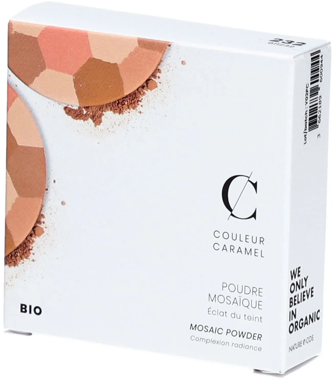 Couleur Caramel Bio-Mosaikpuder - Strahlender Teint N°232