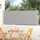 vidaXL Ausziehbare Seitenmarkise 100 x 300 cm grau 48374