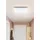 EGLO LED Deckenleuchte Calemar-S weiß 58,7 x 58,7 cm mit Kristalleffekt